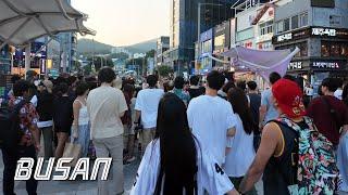 Walking around Haeundae Beach | Busan is a great city for walking | KOREA | 4K | 부산 해운대 해수욕장 주변 산책