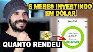 Investindo em dólar - Quanto rendeu