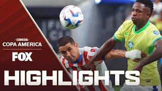 Paraguay vs. Brazil Highlights | 2024 Copa América