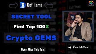 How to Find Top 100X Crypto Gems | Defillama Tutorial hindi | Very Useful Tool |