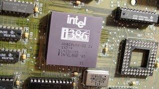 Testing and reviving an old 386 mainboard