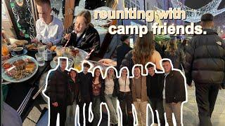 Camp America Reunion! | camp friends get together in London vlog