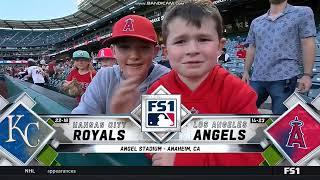 FOX Sports MLB on FS1 intro Kansas City at LA