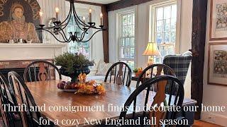 Thrift Store Decorating: Cozy Fall Edition   Life in New England