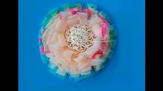 Как сшить бантик из ткани