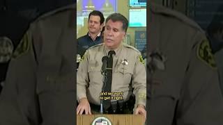 LA County Sheriff Robert Luna said he expected the death toll numbers from the wildfires to grow.