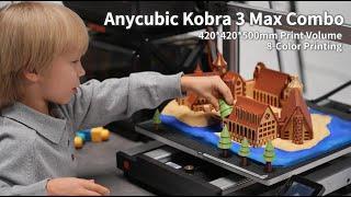 Easy to Use, Packed with Features. Anycubic Kobra 3 Max Combo Fits Every Level of Expertise.