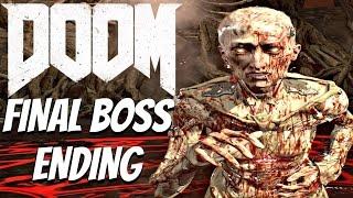 DOOM 4 (2016) - Final Boss & Full Ending (Spider Mastermind Boss)