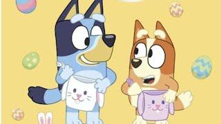 BLUEY! Easter Story. Read along in English with Kindergarten Teacher Deb.