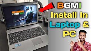 How To Install Battleground Mobile India In Laptop And PC (2021) | BGMI Install Kaise Kare