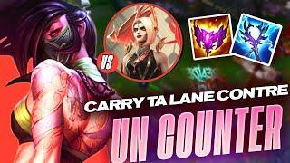 GAGNE CONTRE UN COUNTER D'AKALI - Akali vs Leblanc I MASTER