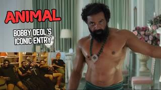 Bobby Deol's Epic Entry in Jamal Kudu | Foreigners React | Animal