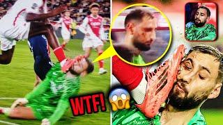 Donnarumma CRAZY Injury against Monaco 