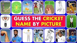 Guess the Cricket Name by Picture | Fun Cricket Quiz