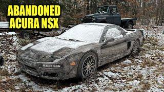 Abandoned Supercar: Acura NSX | First Wash in Years! | Car Detailing Restoration