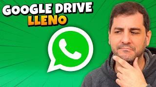 ¡WhatsApp llenó mi cuenta de Google! SOLUCIONADO