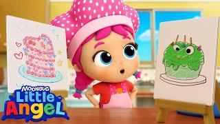 Baking Battle - Jill or Baby John? | Little Angel Kids Songs & Nursery Rhymes