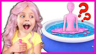 Kin Tin Opens a Barbie Doll Spa in her house!! Barbie Magic Makeover Fashion Show Pretend Play