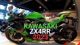 New Kawasaki ZX4RR 2023 SRP 499,000 | SPECS | REVIEW | SOUND CHECK | 400 4 Cylinder | Kirby Motovlog