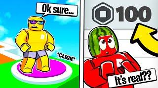 Roblox OBBY Gives FREE Robux