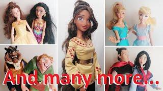 GIANT Second Hand Doll Haul (Disney Store, Hasbro, Barbie, @Rapunali17 dresses and more!)