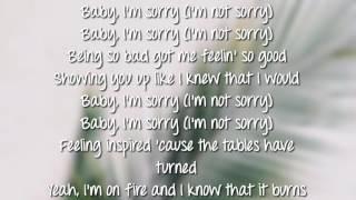 (Lyrics) Demi Lovato - Sorry Not Sorry