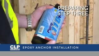 CLP Systems  -  Epoxy Anchor Installation