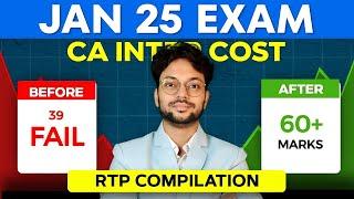 CA Inter Costing RTP Jan 2025 | CA Inter Revision Test Paper  by CA Purushottam Aggarwal