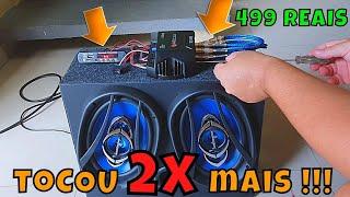 how to assemble your car stereo with R$500.00 the cheapest box I could assemble!