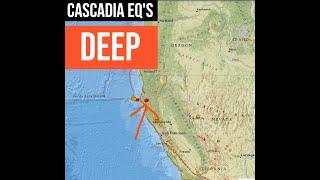 4.0 and 3.3 Deep Earthquakes in the Cascadia Subduction Zone Northern California. Monday 12/16/2024