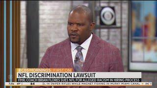 WEB EXTRA: Former Dolphins Coach Brian Flores Discusses Racial Discrimination Lawsuit On CBS This Mo