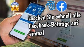 So löschen Sie im Jahr 2024 schnell alle Facebook-Beiträge auf einmal