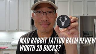 Mad Rabbit Tattoo Balm Review - worth 20 bucks?