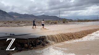 Sturzfluten im Death Valley, Kalifornien