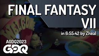 Final Fantasy VII by Zheal in 6:55:42 - Awesome Games Done Quick 2023