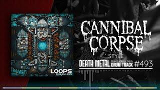 Death Metal Drum Track / Cannibal Corpse Style / 190 bpm