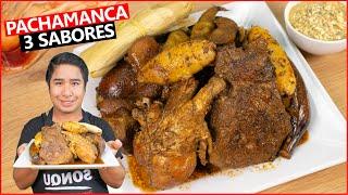 Como preparar PACHAMANCA DE 3 SABORES (Pollo + Res + Chancho) Clásico Peruano | Sonqu