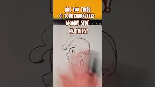 FIX your white characters' WONKY side profiles  #artpractice