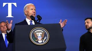 Biden introduces Zelensky as 'Putin'