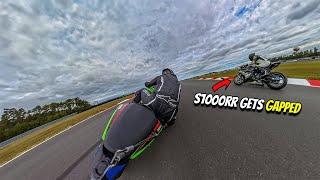 YAMAHA R6 VS KAWASAKI ZX6R | WHO'S FASTER??