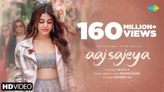 Aaj Sajeya | Alaya F | Goldie Sohel | Punit Malhotra | Official Video |#SneakerSong | Dharma 2.0