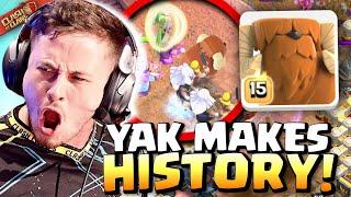 New TITAN YAK attack makes HISTORY in #1 Best War of 2025! Clash of Clans