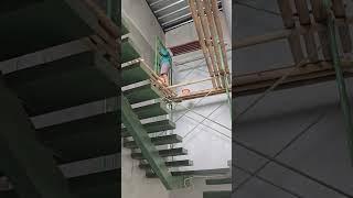 Create stairs and ceiling construction in Bali Indonesia, making a dream come true for  real estate