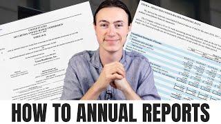 How To Read An Annual Report (10-K)