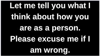 Let me tell you what I think about you.... love quotes  love messages love letter heartfelt messages