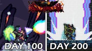 Surviving 200 Days in Terraria's Calamity Mod