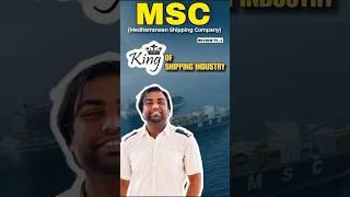 Mediterranean shipping company review part-1:King of Shipping industry #ytshorts #msc #merchantnavy