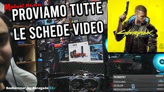 TESTIAMO TUTTE LE SCHEDE VIDEO SU CYBERPUNK 2077 *ANCHE LA GT 710*