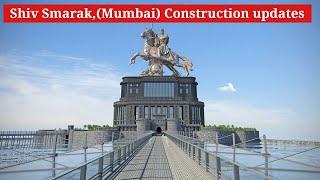 Ground reality of shiv Smarak mumbai || Mumbai shivaji statue Latest update @India_InfraTV