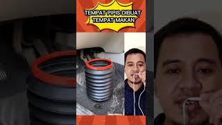 ORANG KAYA TAPI JOROK, TEMPAT BUAT PIPIS DIPAKE BUAT MAKAN